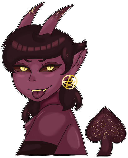 shaded bust